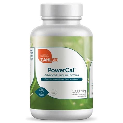 Comprar Zahler Powercal™ Tabs Advanced Calcium Formula 1000 Mg 180 Tablets Preço No Brasil