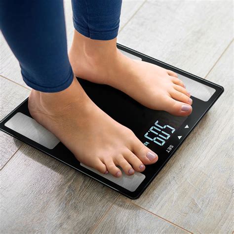 Electronic Digital Bathroom Scales Body Fat Scale Bluetooth Weight 180 Everfit