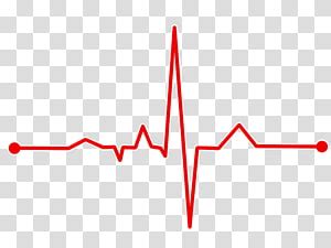 Electrocardiography Drawing Pulse Heart Heart Transparent Background