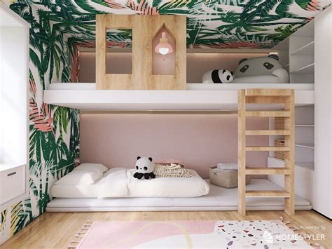 Kids Panda Room Design Ideas And Pictures 1674 Sqm Homestyler