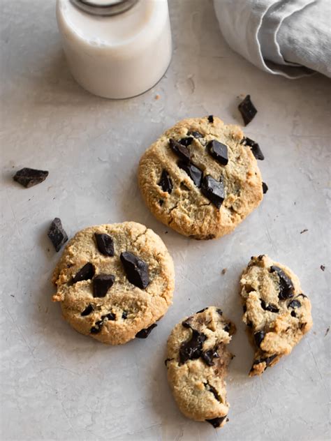 Almond Flour Chocolate Chip Cookies Recipe - Real + Vibrant