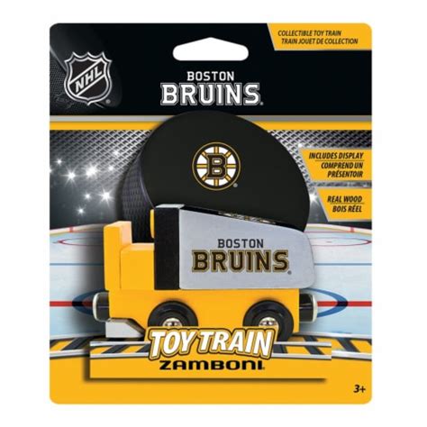 Masterpieces Wood Zamboni Nhl Boston Bruins Officially Licensed