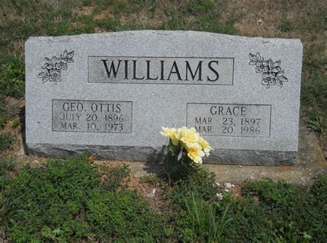 George Ottis Ott” Williams 1896 1973 Find A Grave Memorial