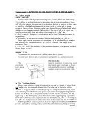 Experiment-Pendulum - Gravitational Acceleration.doc - Experiment 5 ...