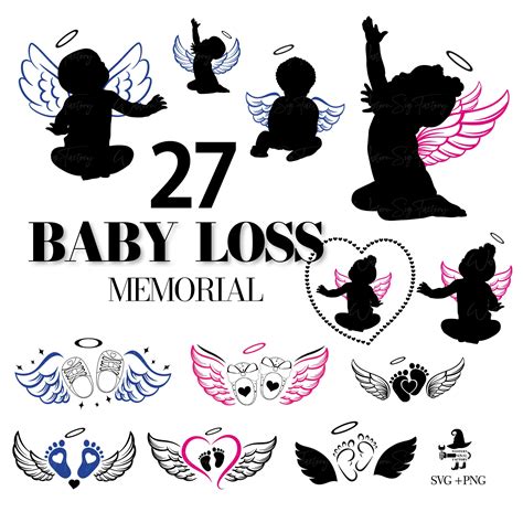 Baby Loss Svg Baby Loss Svg Memorial Svg Pregnancy And Infant Loss Svg