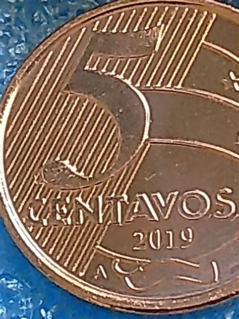 MOEDAS 5 CENTAVOS E 50 CENTAVOS 2019 LETRA A PRODUZIDAS NA