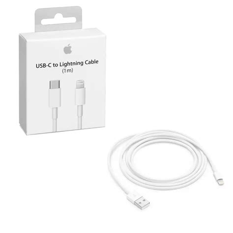 CABLE CARGA Y DATOS LIGHTNING TO USB 1 METRO APPLE ORIGINAL