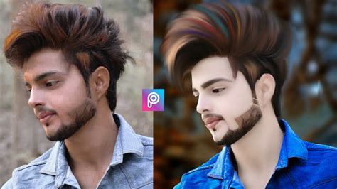 Picsart New Hair Style Editing Picsart Style Photo Editing Tutorial