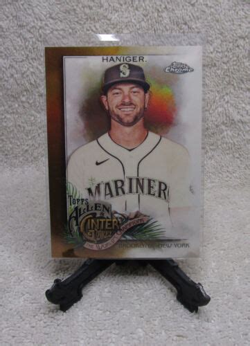 MITCH HANIGER 2022 Topps Allen Ginter Chrome GOLD REFRACTOR Card