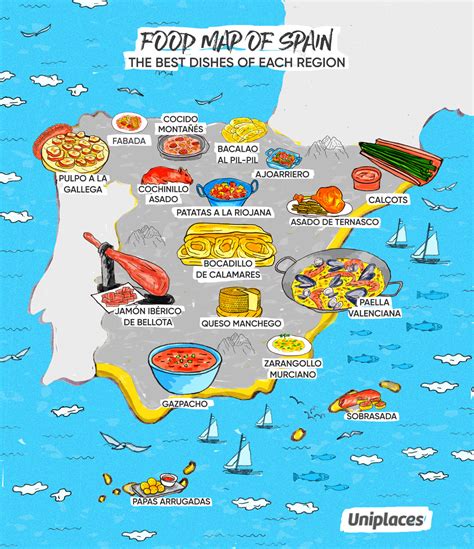 Infographic Regional Food Maps Of Europe Eat Your World Blog