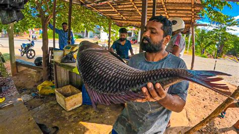 WoW The Street Village Fishmen Show Big Catla Fish Cutting Skills