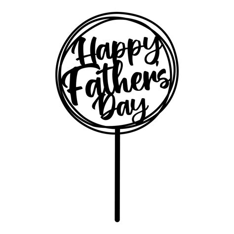 Happy Father S Day Cake Topper Father S Day Cake Decorating Toppers