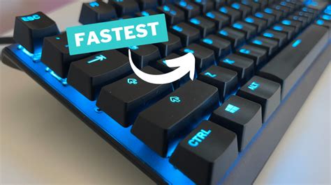 Fastest Gaming Keyboards (2025 Guide) - Setup.gg