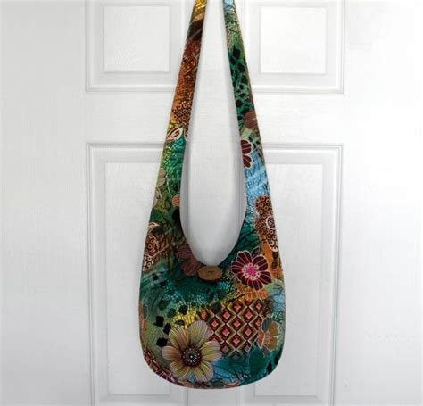 Hobo Bag Boho Bag Floral Cross Body Bag Sling Bag Hippie Purse Hobo