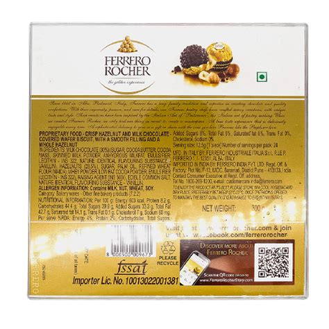 Ferrero Rocher Premium Choclates 24 Pieces 300 Gms Chocolate Combo 300