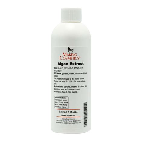 Algae Extract for Skin Care & Cosmetic Products | Making Cosmetics ...