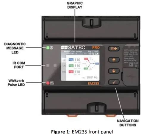 Satec Pro Em235 Multi Meter User Manual