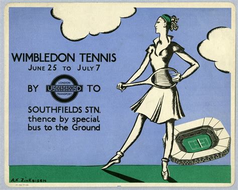 Ace Wimbledon Posters From Through To Londonist