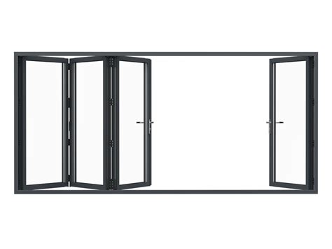 Visofold Slim Aluminium Bi Fold Doors Grey From