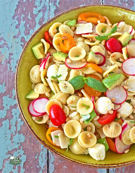 Salade Fra Che De P Tes Avocats Et Zeste De Citron De La Cuisine De