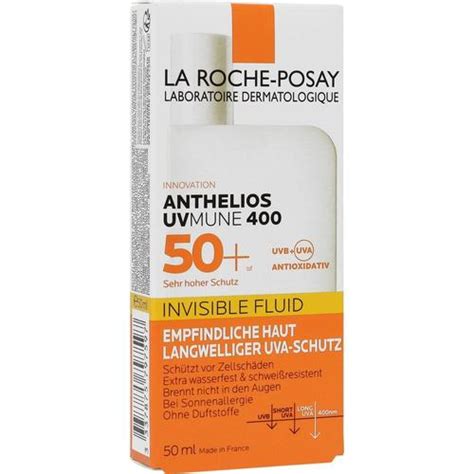 Roche Posay Anthelios Invisible Fluid Uvmune400 Loreal Deutschland Bei