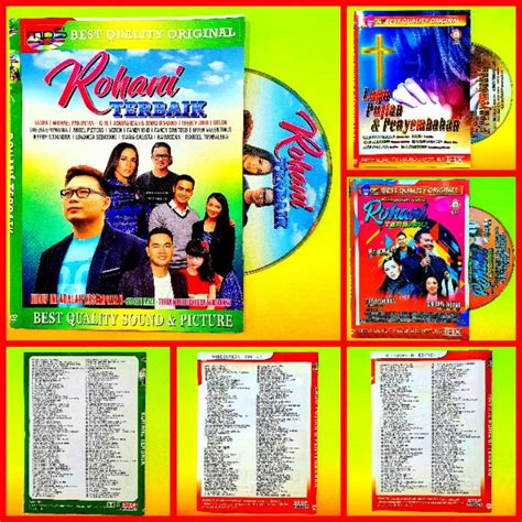 Jual KASET MP5 VIDEO MUSIK LAGU ROHANI TERBARU LAGU PUJIAN GEREJA