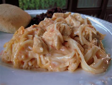 Rotel Chicken Spaghetti Plain Chicken