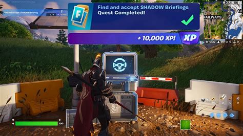 How To EASILY Find And Accept SHADOW Briefings In Fortnite Locations