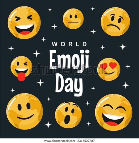 Emoji World Day: Over 3,875 Royalty-Free Licensable Stock Vectors & Vector Art | Shutterstock