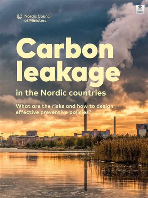 Carbon Leakage In The Nordic Countries Copenhagen Economics