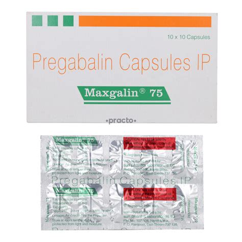 Maxgalin 75 Mg Capsule Uses Dosage Side Effects Price Composition