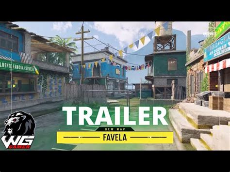 Trailer Do Novo MAPA Para O Multijogador Da SEASON 6 FAVELA Call