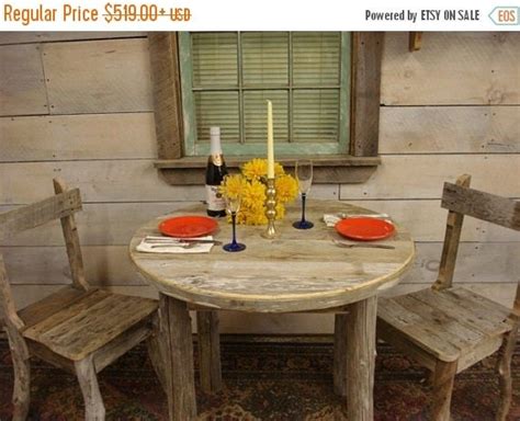 Driftwood Dining Table 35 Round x 29H by DriftwoodTreasures