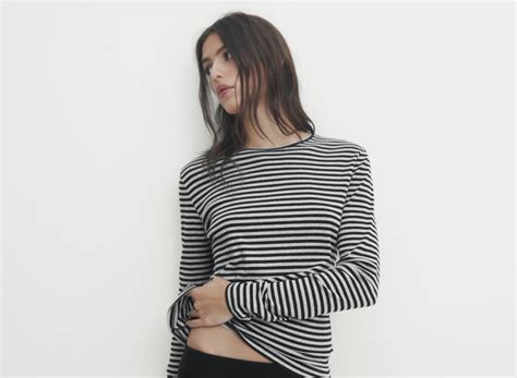 Ponte Una Camiseta De Rayas Marineras Con Estilo De La Mano De Massimo Dutti Y Cortefiel Moda