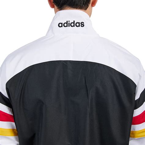 Adidas Germany 1996 Woven Track Jacket White Black HHV