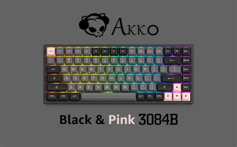 Akko 3084B Plus Wired Mechanical Keyboard Hot Swappable 2 4Ghz Bluetooth With Double Shot