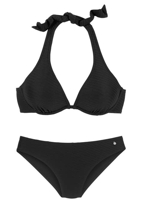 Bügel Bikini schwarz Cup B 36 LASCANA de