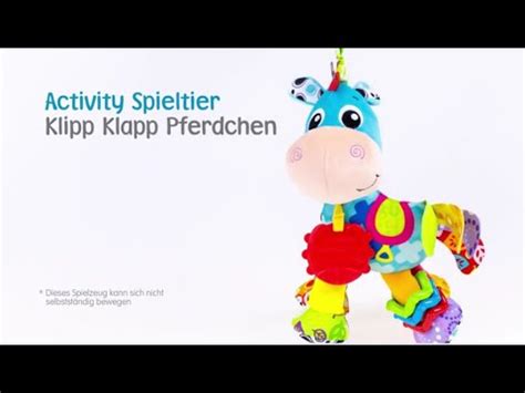 Playgro Activity Freund Pferd Klipp Klapp Youtube