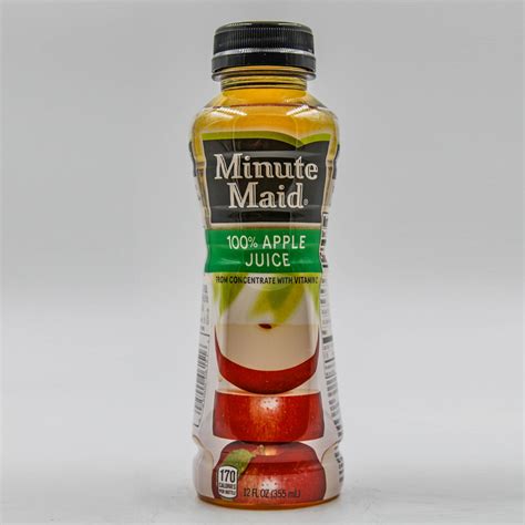 24/15.2oz Apple Juice Minute Maid - Abe Wholesale