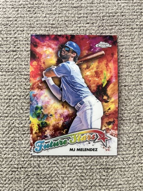 2023 Topps Chrome MJ MELENDEZ Future Stars Kansas City Royals FS 9 EBay