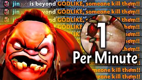 OMG Why Farm Creep When You Can Farm Hero Genius Pudge YouTube