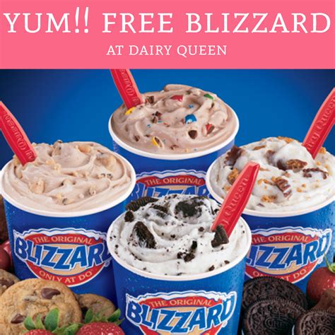 YUM! FREE Blizzard at Dairy Queen - Deal Hunting Babe