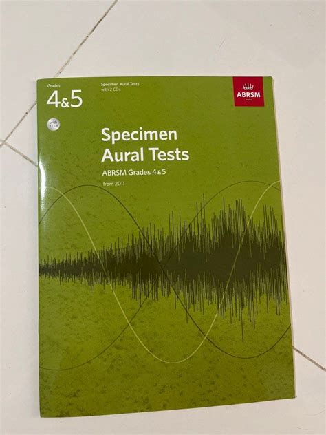 Abrsm Specimen Aural Test Grades Brand New Hobbies Toys