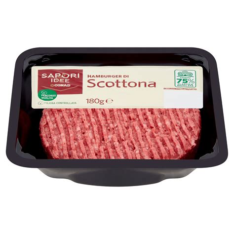 Hamburger Di Scottona 180g Conad Online Conad