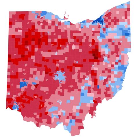 Map Request 2004 And 2008 Ohio Presidential Election Results By