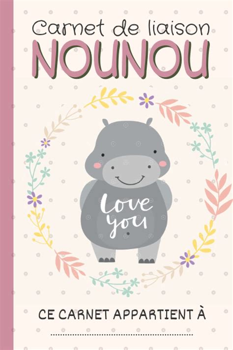 Buy Carnet De Liaison Nounou Cahier De Transmission Nounou Parents