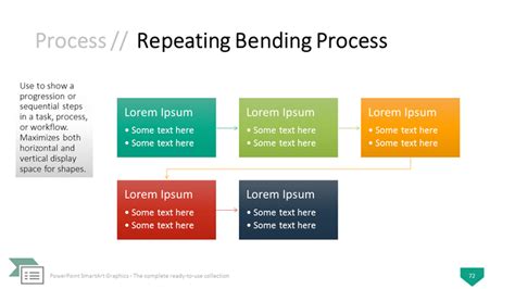 Insert A Repeating Bending Process Smartart Diagram How To C