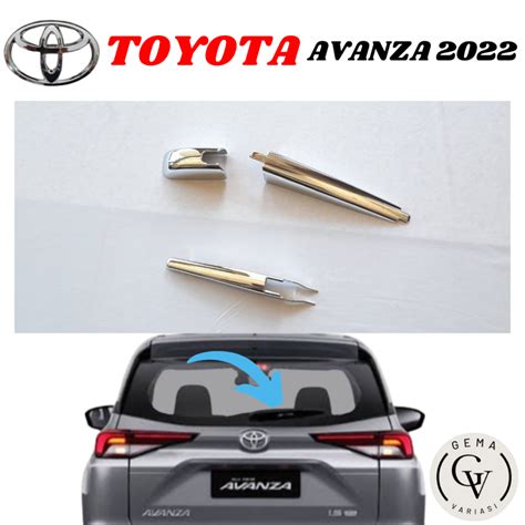 Jual Cover Wiper Belakang Avanza Chrome Shopee Indonesia