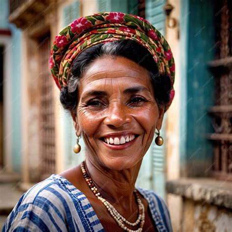 Premium Photo Cuban Woman From Cuba Typical National Citizen