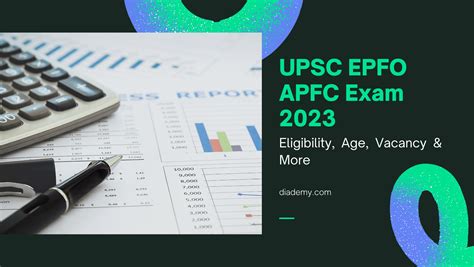 Upsc Epfo Apfc Exam 2023 Age Eligibility And Vacancy